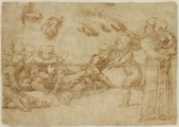 Verso: Amorini em jogo, WA1846.169